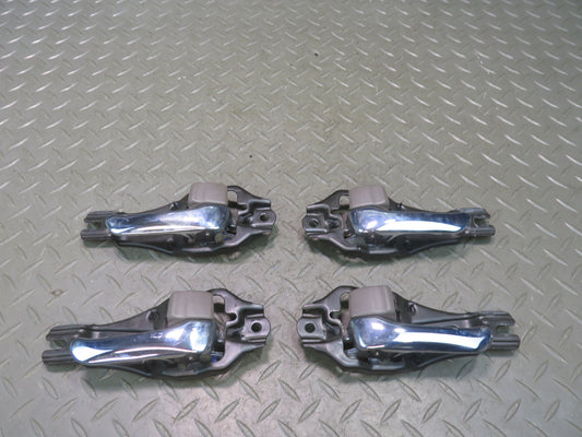 95-00 Lexus LS400 UCF20L Set of 4 Front & Rear Interior Door Inner Handle OEM