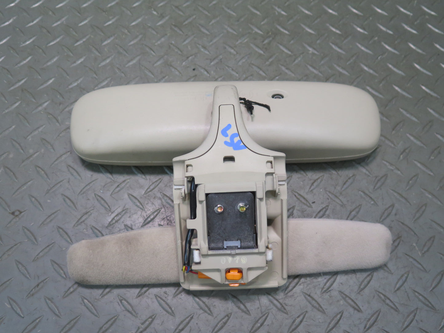 95-00 Lexus UCF20L LS400 Auto Dim Interior Rear View Mirror w Sun Visor OEM