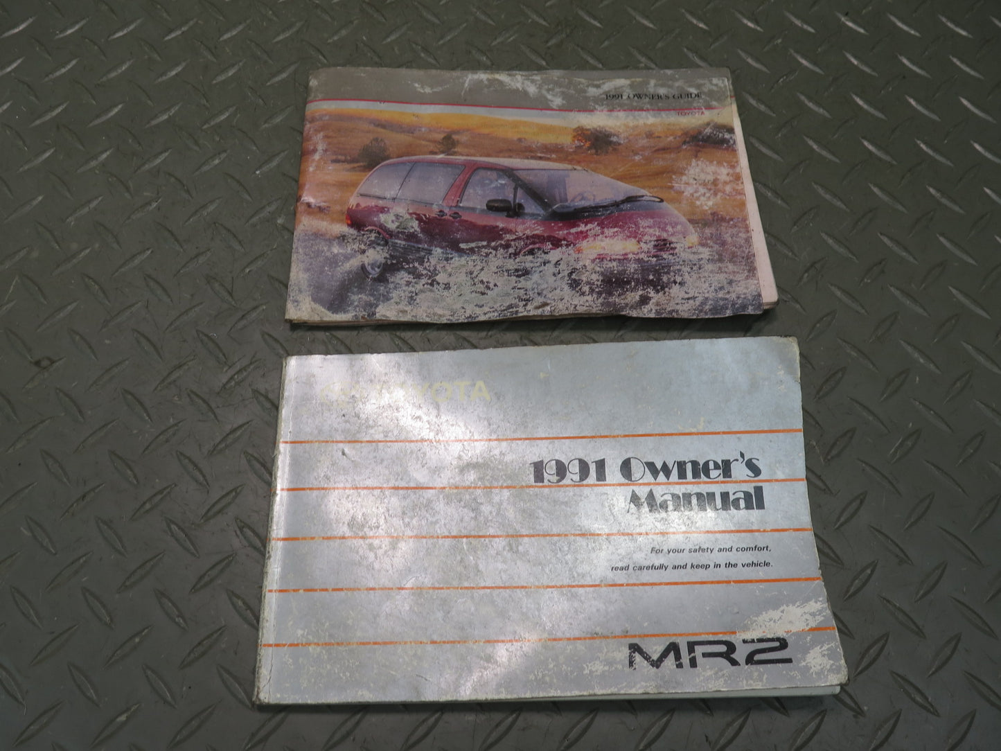 1991 Toyota SW21L MR2 User Operator Owner Guide Manual Book Set OEM