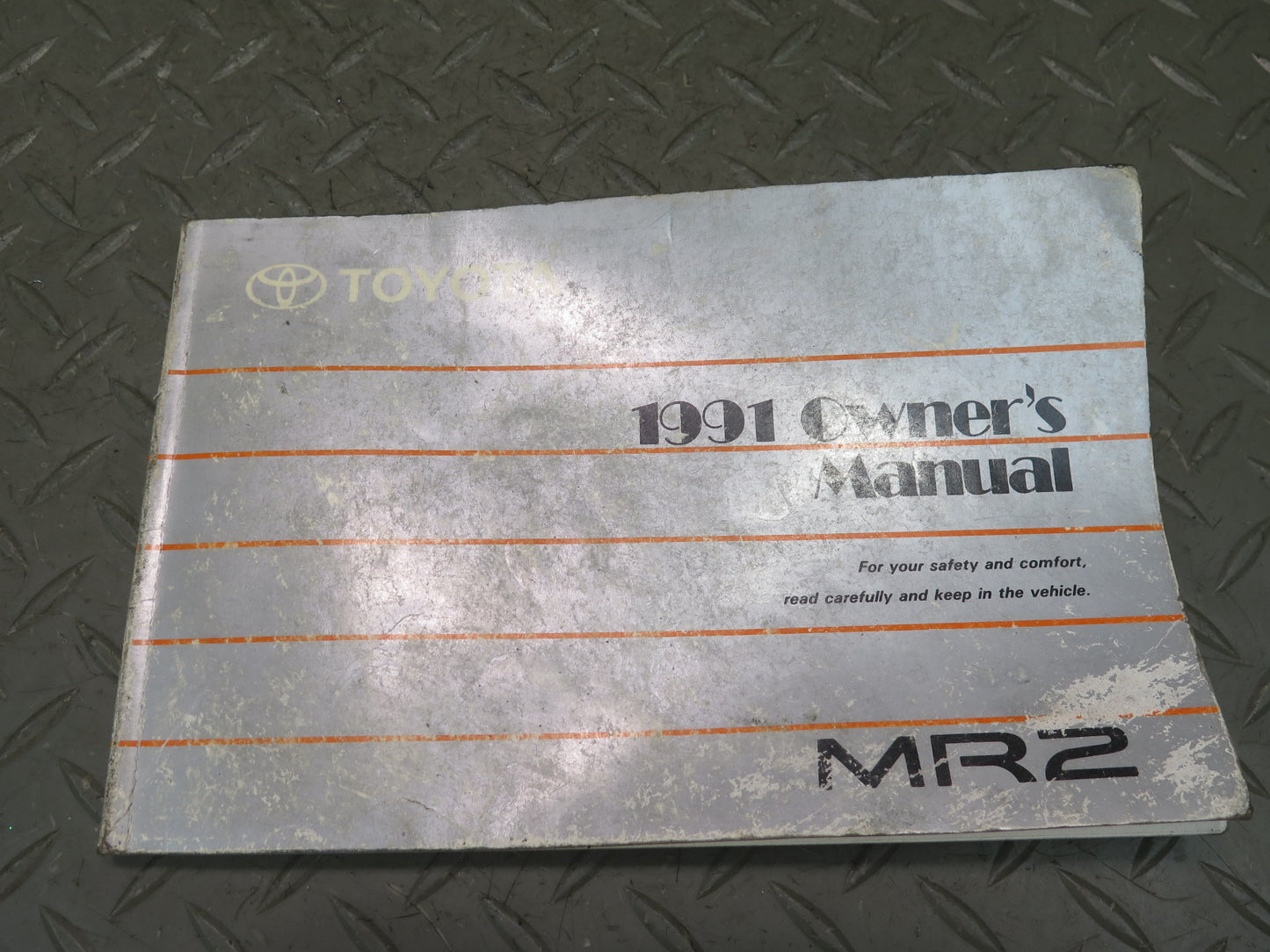 1991 Toyota SW21L MR2 User Operator Owner Guide Manual Book Set OEM