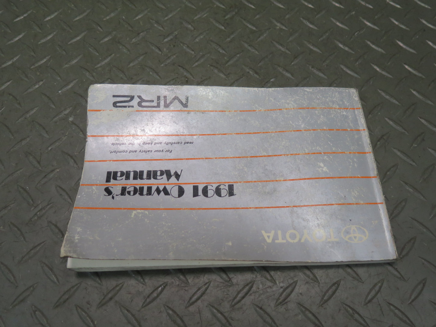1991 Toyota SW21L MR2 User Operator Owner Guide Manual Book Set OEM