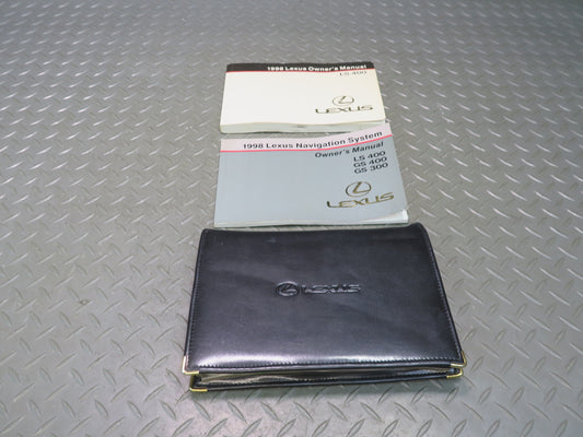 1998 Lexus LS400 UCF20L Owner Operator User Guide Manual Book Set & Case OEM