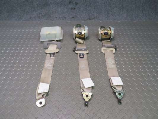 98-00 LEXUS LS400 UCF20 REAR LEFT CENTER RIGHT SIDE SEATBELT RETRACTOR SET OEM