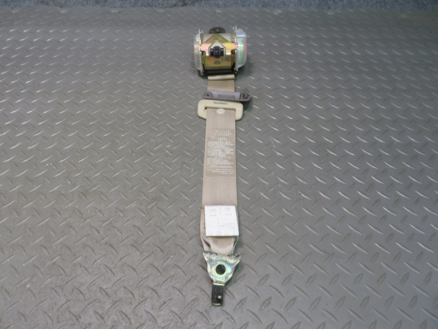 98-00 LEXUS LS400 UCF20 REAR LEFT CENTER RIGHT SIDE SEATBELT RETRACTOR SET OEM