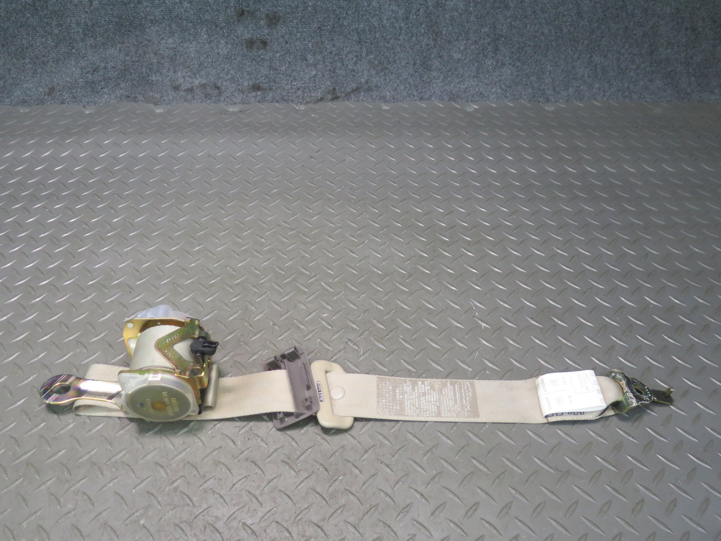 98-00 LEXUS LS400 UCF20 REAR LEFT CENTER RIGHT SIDE SEATBELT RETRACTOR SET OEM