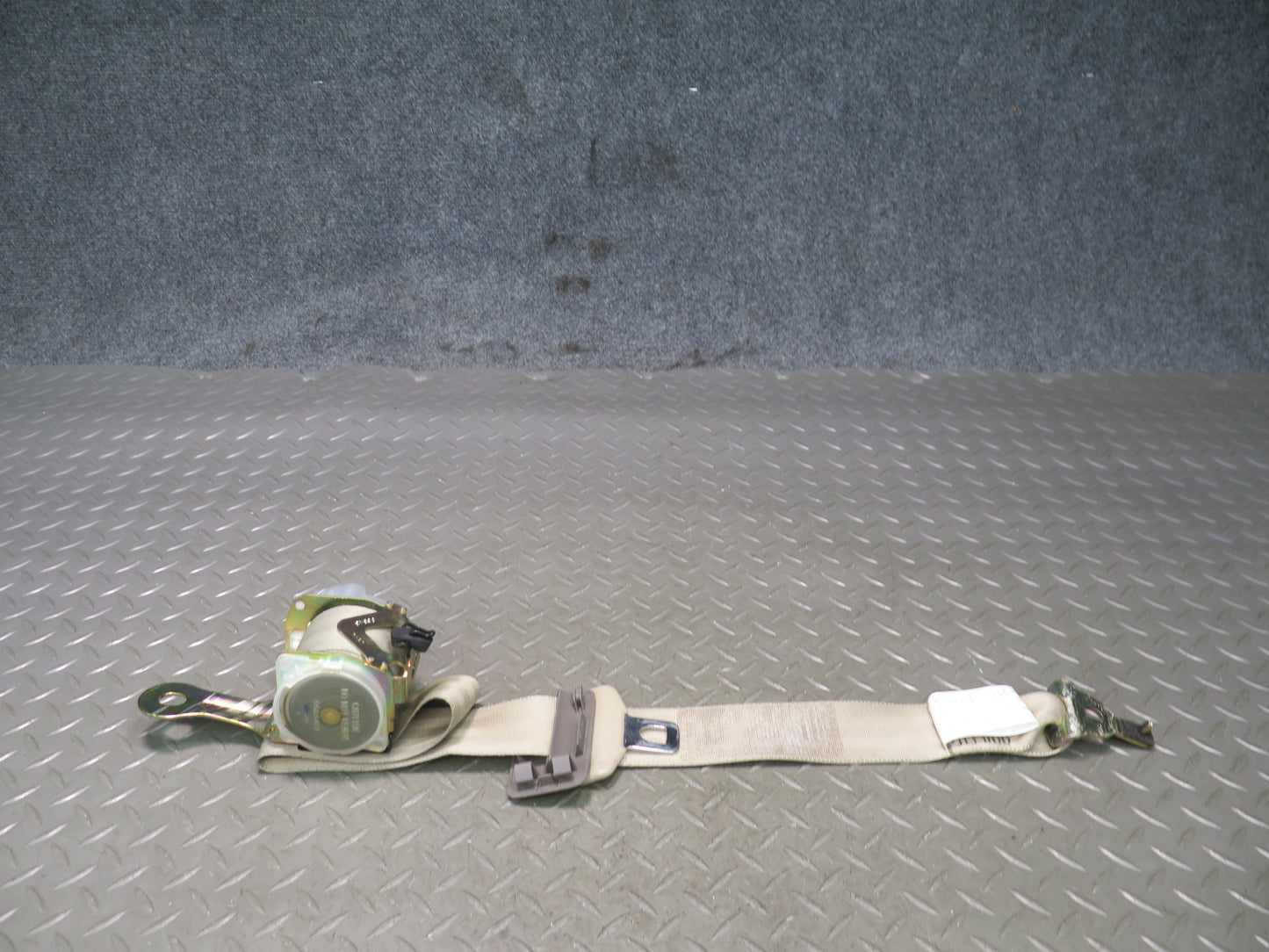 98-00 LEXUS LS400 UCF20 REAR LEFT CENTER RIGHT SIDE SEATBELT RETRACTOR SET OEM