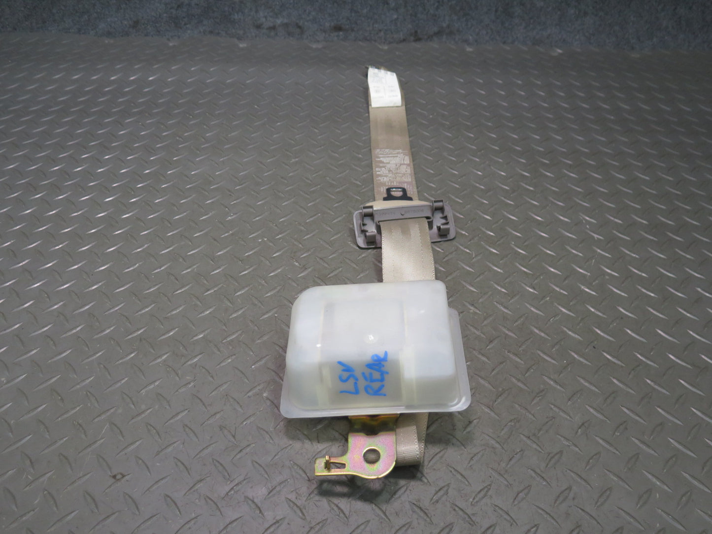 98-00 LEXUS LS400 UCF20 REAR LEFT CENTER RIGHT SIDE SEATBELT RETRACTOR SET OEM