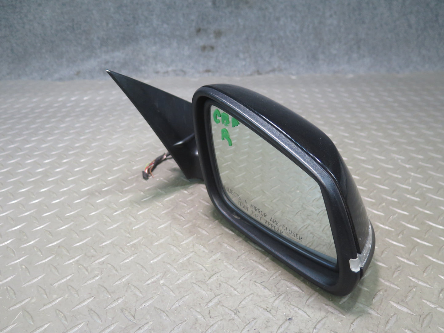14-16 BMW F32 435I Front Right Side View Heated Exterior Mirror Black OEM