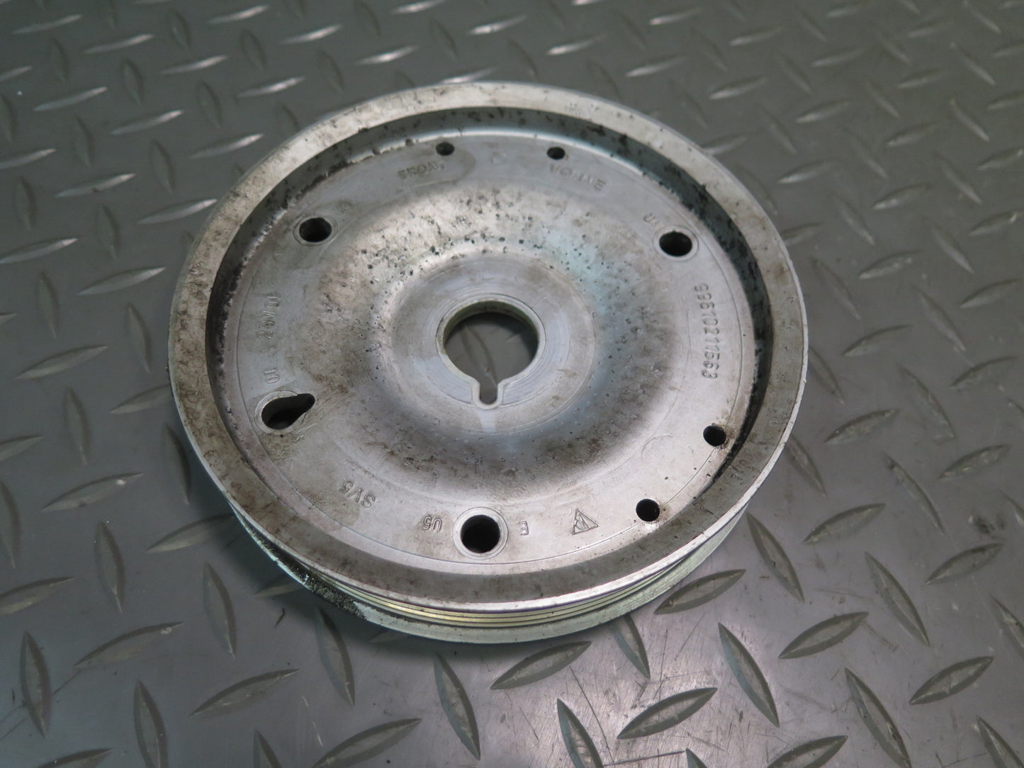 2000-2004 Porsche Boxster 986 3.2L Engine Crankshaft Pulley 99610211563