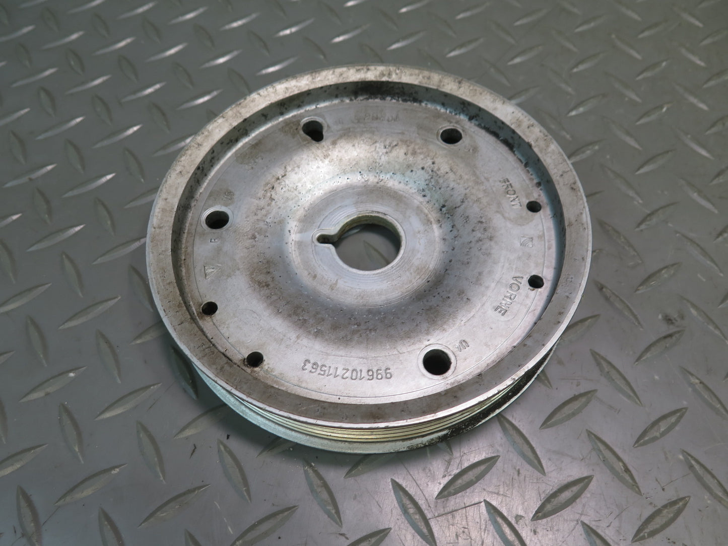 2000-2004 Porsche Boxster 986 3.2L Engine Crankshaft Pulley 99610211563