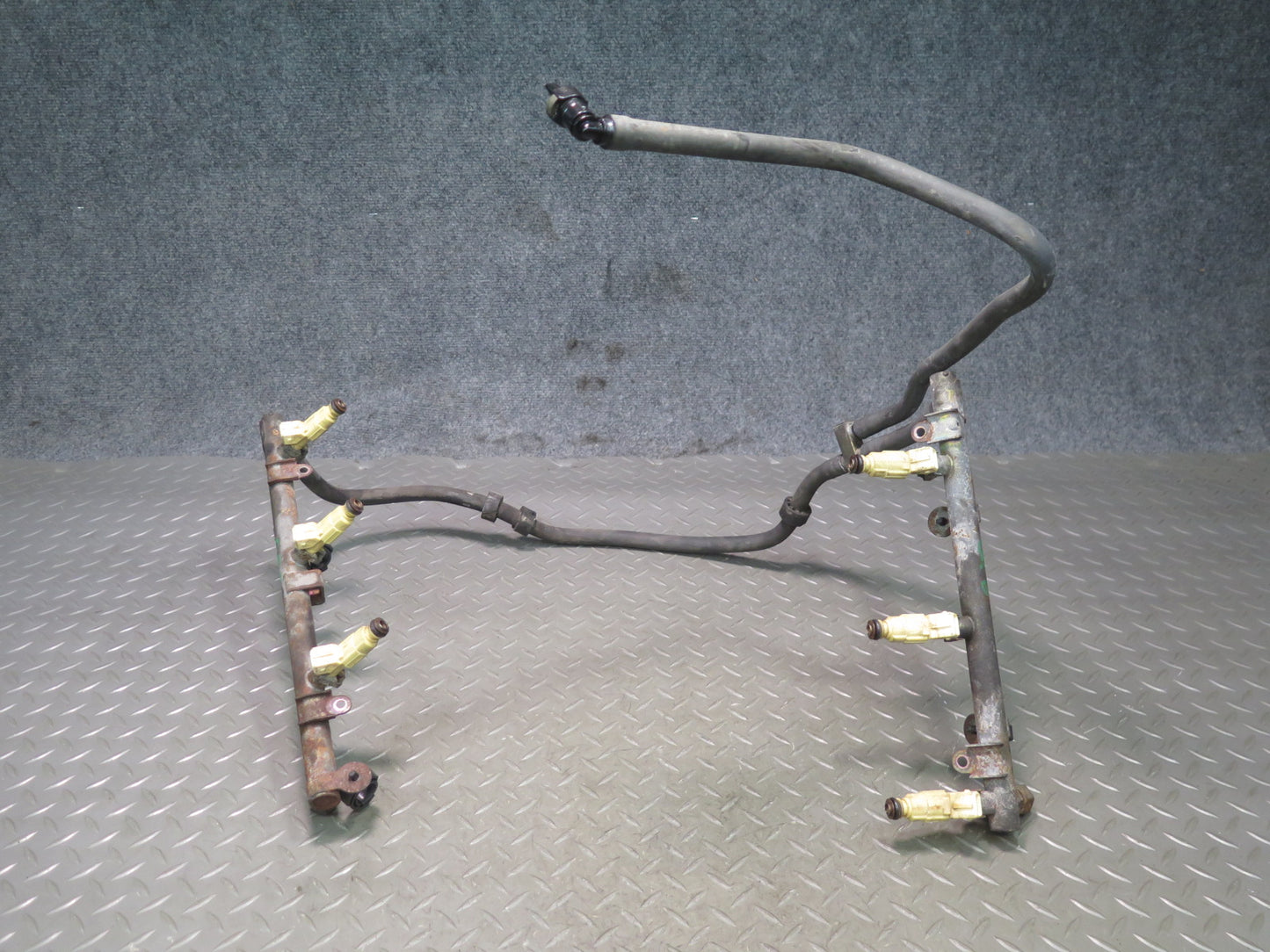 2002 Porsche Boxster S 986 3.2L Fuel Rail Injector Set