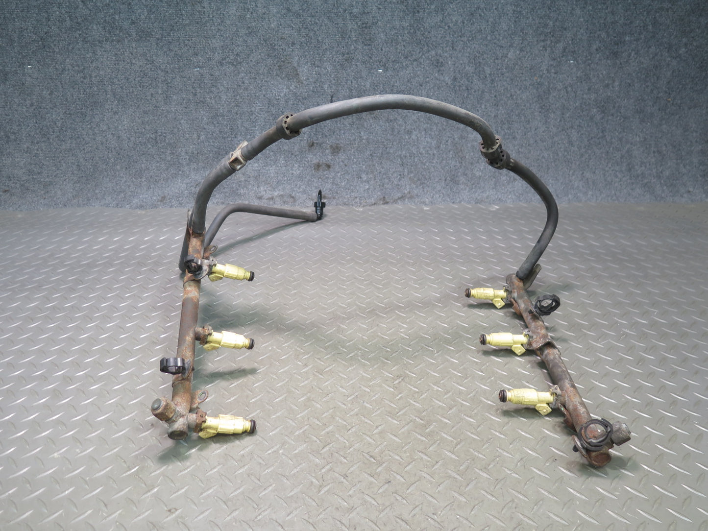 2002 Porsche Boxster S 986 3.2L Fuel Rail Injector Set