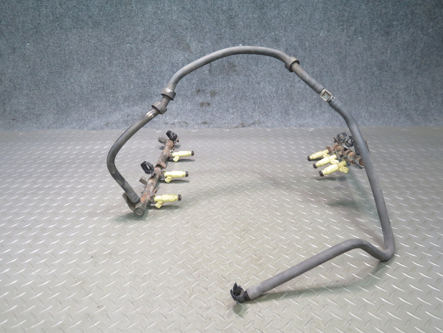 2002 Porsche Boxster S 986 3.2L Fuel Rail Injector Set