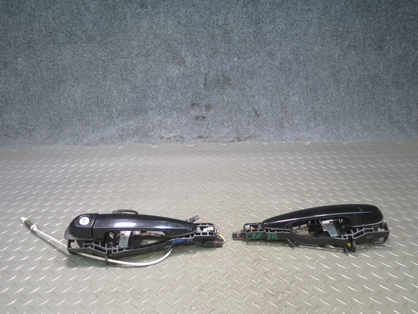 14-16 BMW F32 F33 435I Front Right & Left Door Exterior Handle Set Keyless OEM