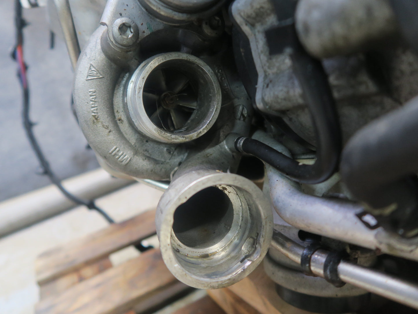 16-18 Porsche Cayenne 958 4.8L Turbo S Cyxa VIN C 5th Engine w Turbos 120k Miles