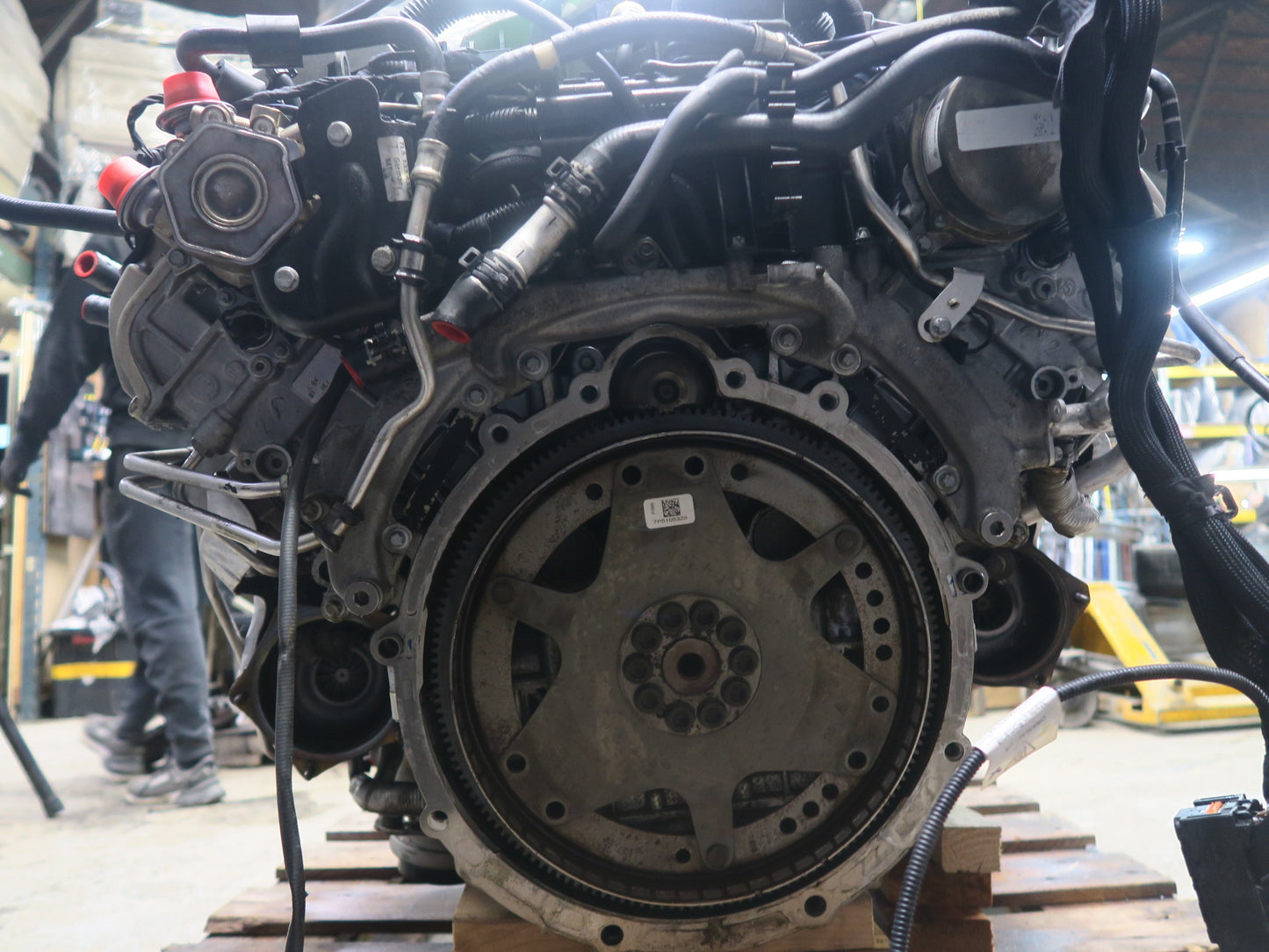 16-18 Porsche Cayenne 958 4.8L Turbo S Cyxa VIN C 5th Engine w Turbos 120k Miles