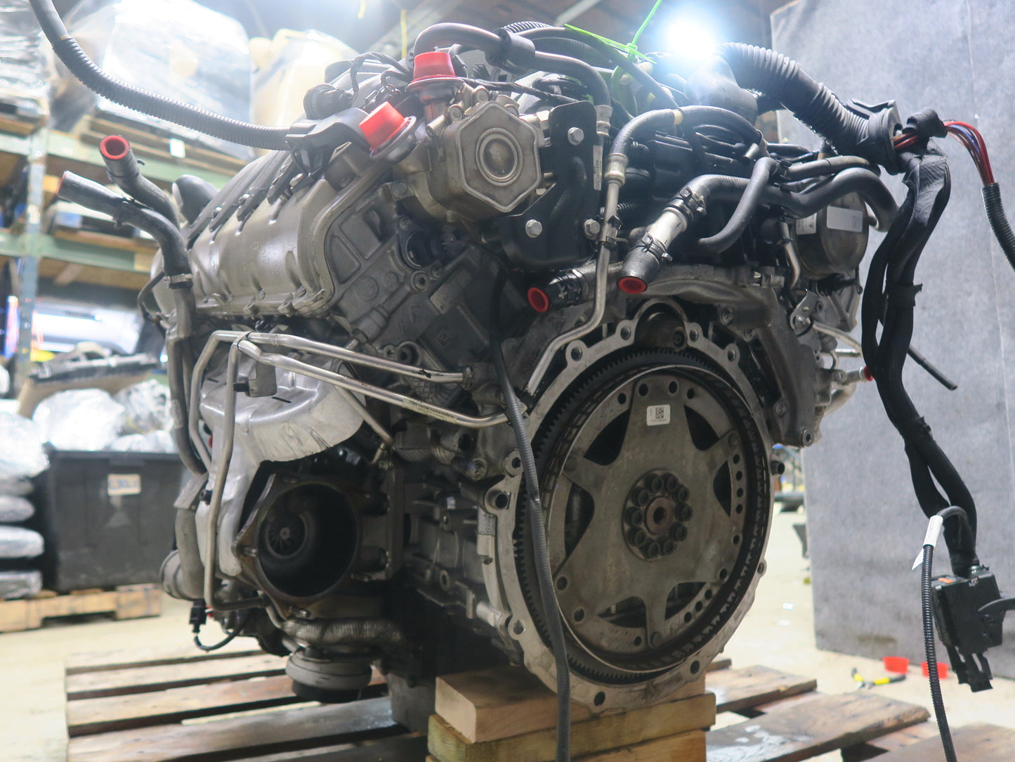 16-18 Porsche Cayenne 958 4.8L Turbo S Cyxa VIN C 5th Engine w Turbos 120k Miles