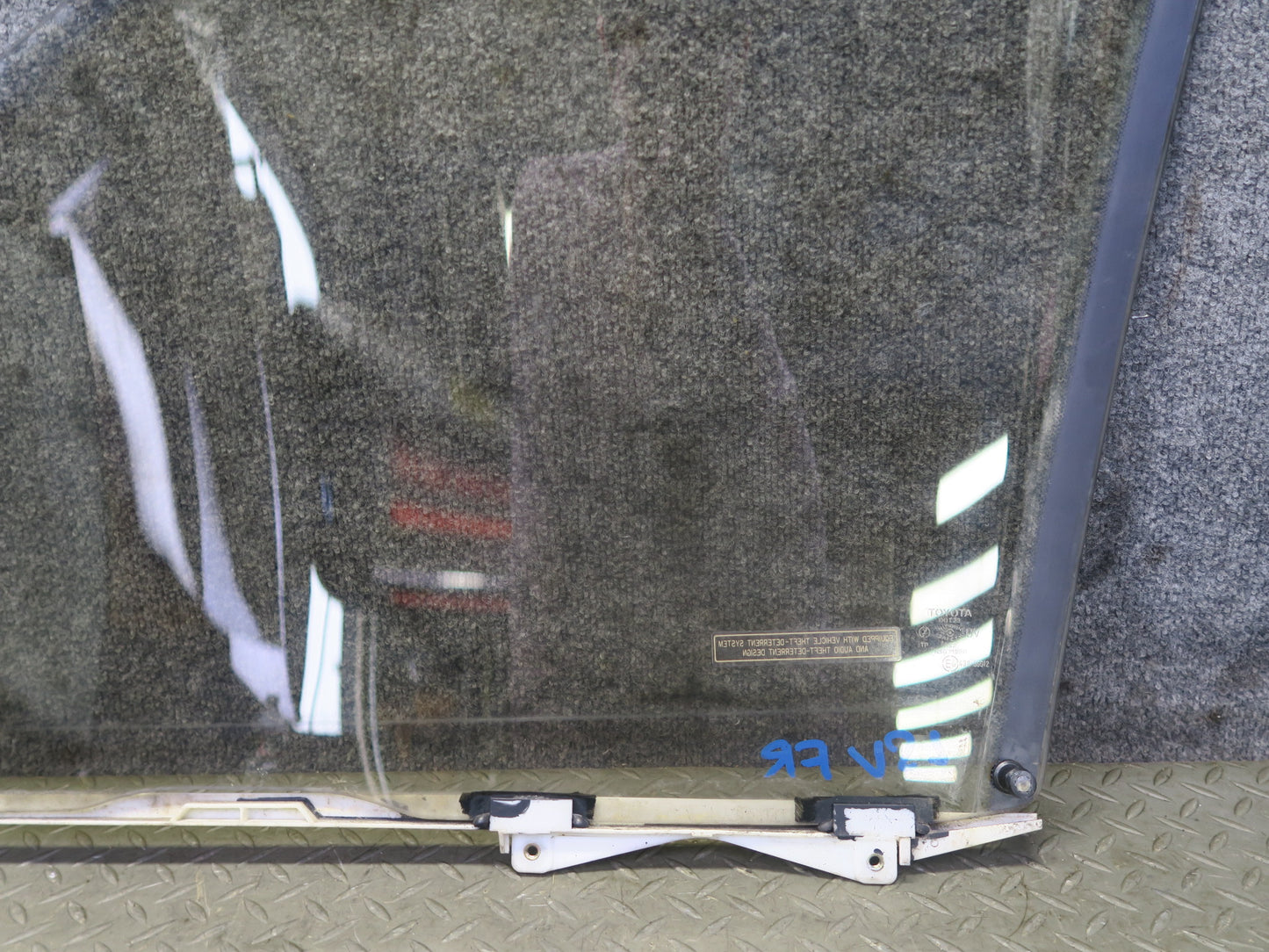 98-00 Lexus UCF20L LS400 Front Right Passenger Door Glass Window OEM