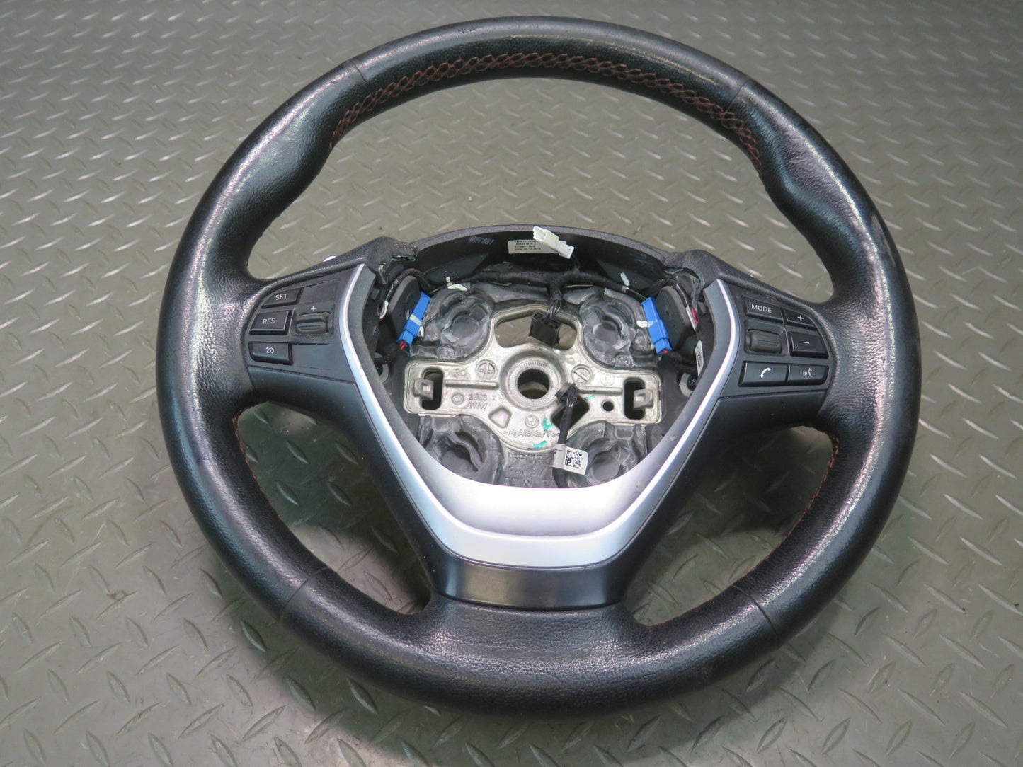 14-16 BMW F32 F33 435I AT Leather Sport Heated Steering w Controls & Paddles OEM