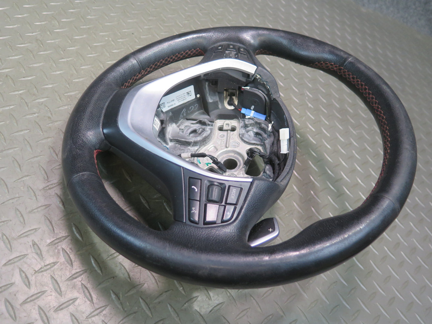14-16 BMW F32 F33 435I AT Leather Sport Heated Steering w Controls & Paddles OEM