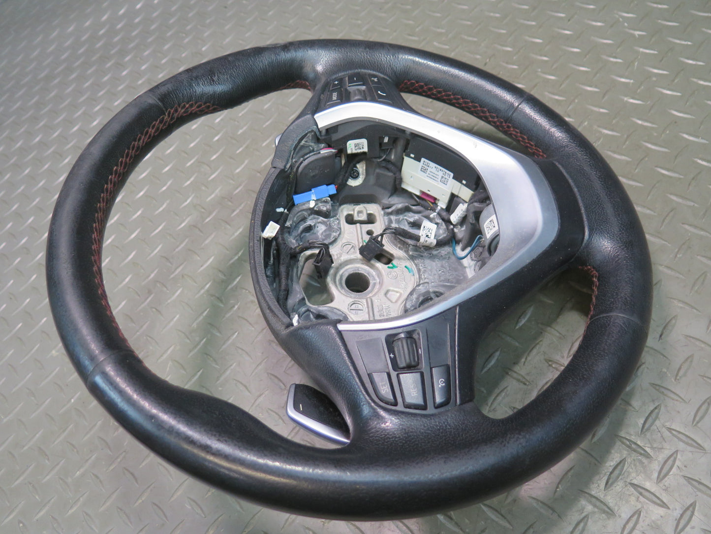 14-16 BMW F32 F33 435I AT Leather Sport Heated Steering w Controls & Paddles OEM