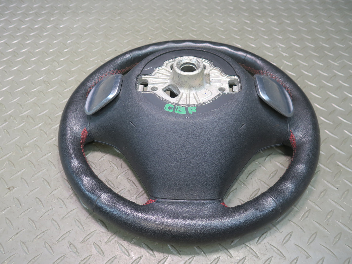 14-16 BMW F32 F33 435I AT Leather Sport Heated Steering w Controls & Paddles OEM