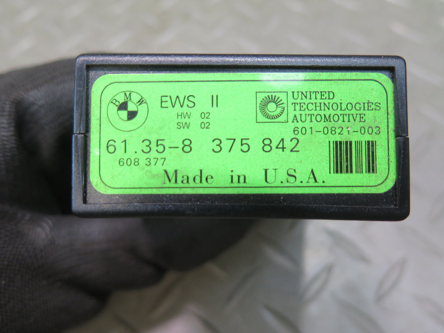 94-99 BMW E36 318iC EWS II Anti Theft Immobilizer Control Module 8375842 OEM