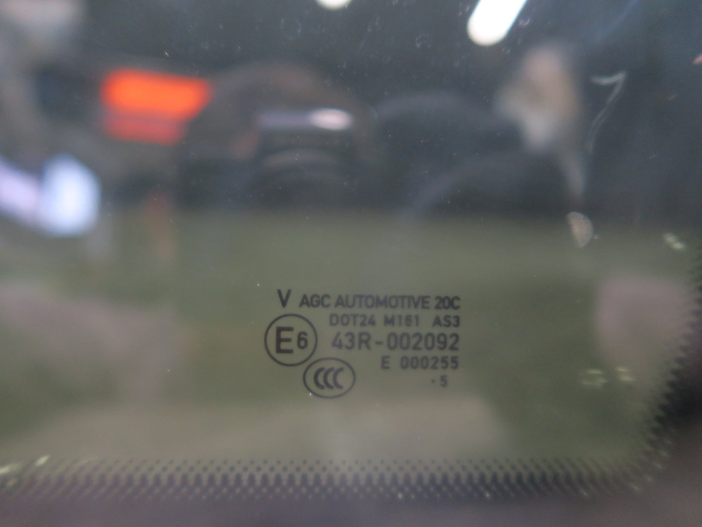2011-2018 Porsche Cayenne 958 Rear Right Quarter Glass Window