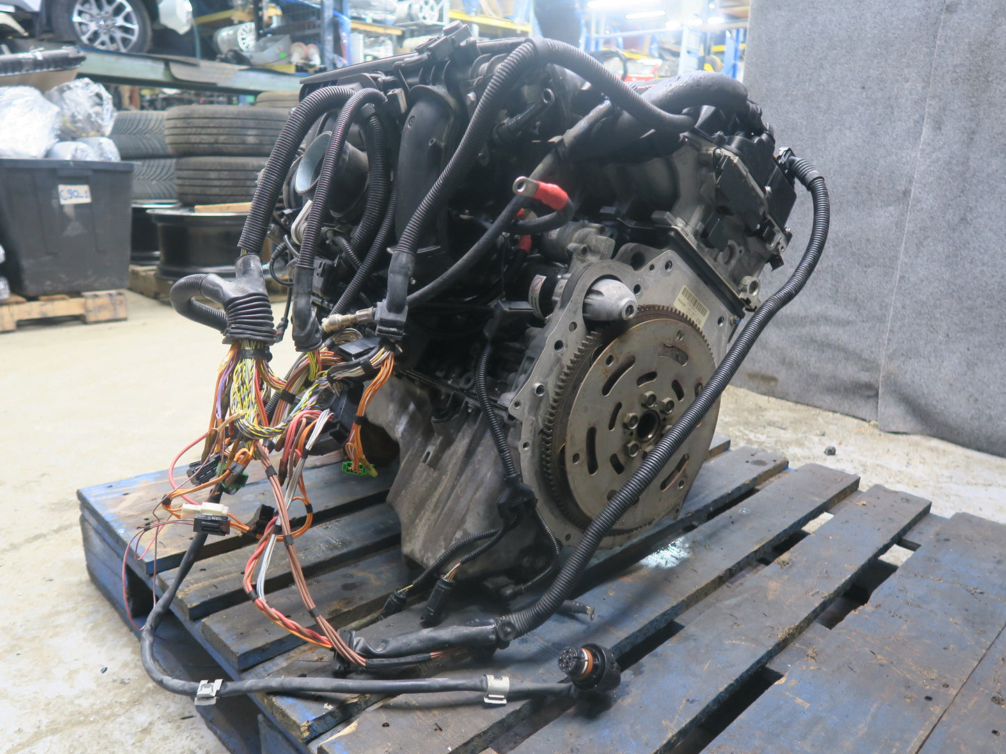 07-08 BMW E85 Z4 3.0i N52 N52B30 RWD A/T Complete Engine Motor 110k Miles OEM