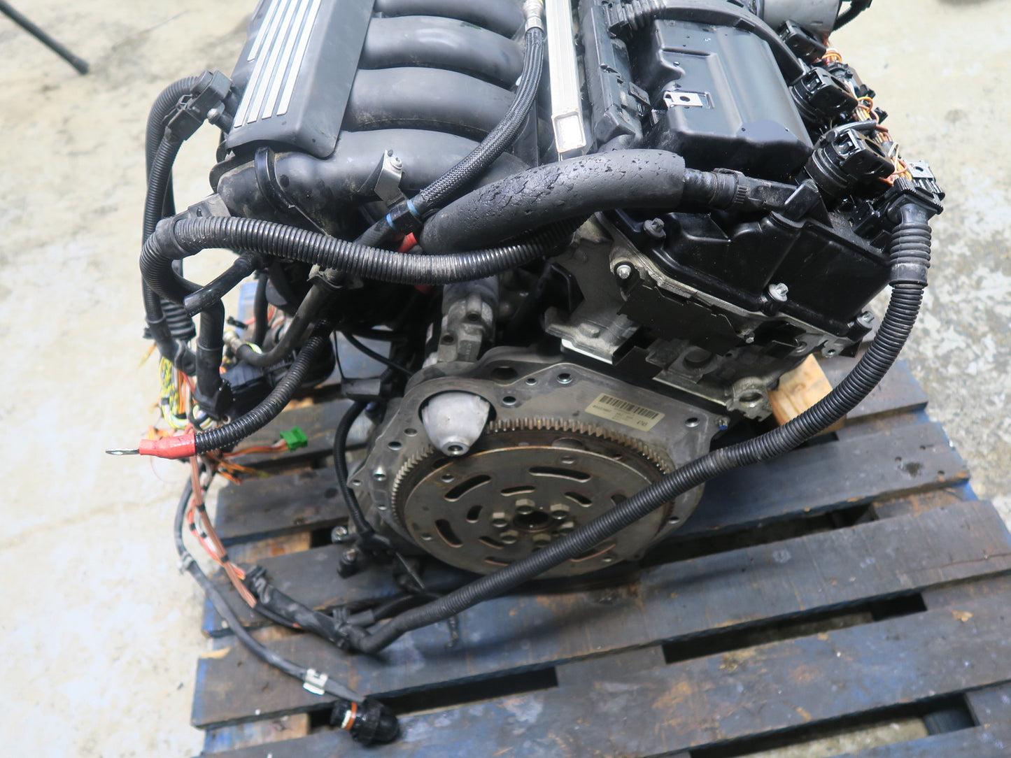 07-08 BMW E85 Z4 3.0i N52 N52B30 RWD A/T Complete Engine Motor 110k Miles OEM