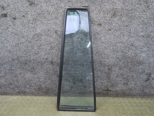 1991-1997 Toyota Land Cruiser FJ80 Rear Right Door Vent Fixed Glass Window