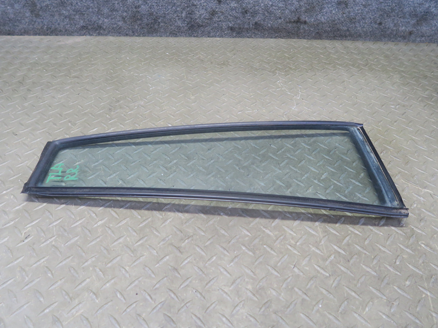 1991-1997 Toyota Land Cruiser FJ80 Rear Right Door Vent Fixed Glass Window
