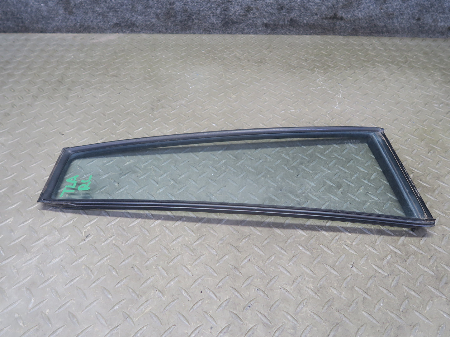 1991-1997 Toyota Land Cruiser FJ80 Rear Left Door Vent Fixed Glass Window