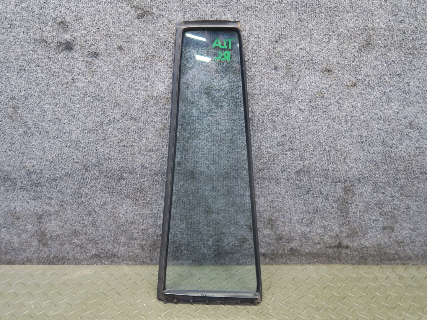 1991-1997 Toyota Land Cruiser FJ80 Rear Left Door Vent Fixed Glass Window