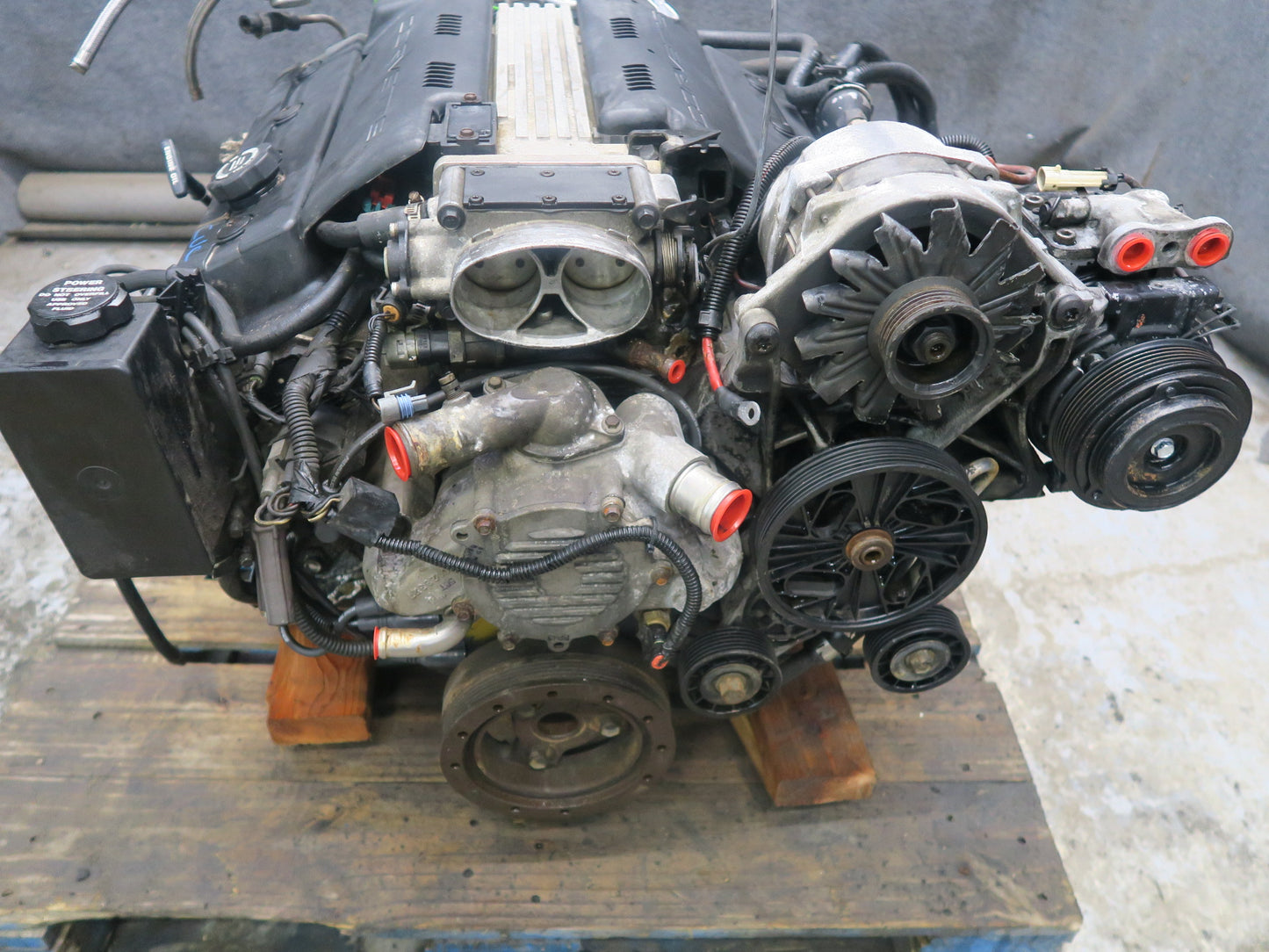 1993 Chevrolet Corvette C4 LT1 5.7L M/T VIN P 8th Complete Engine Motor 77K Mile