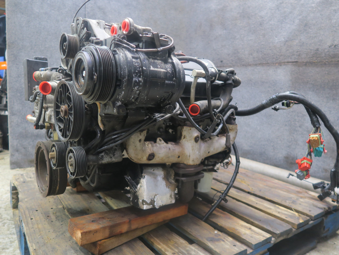 1993 Chevrolet Corvette C4 LT1 5.7L M/T VIN P 8th Complete Engine Motor 77K Mile