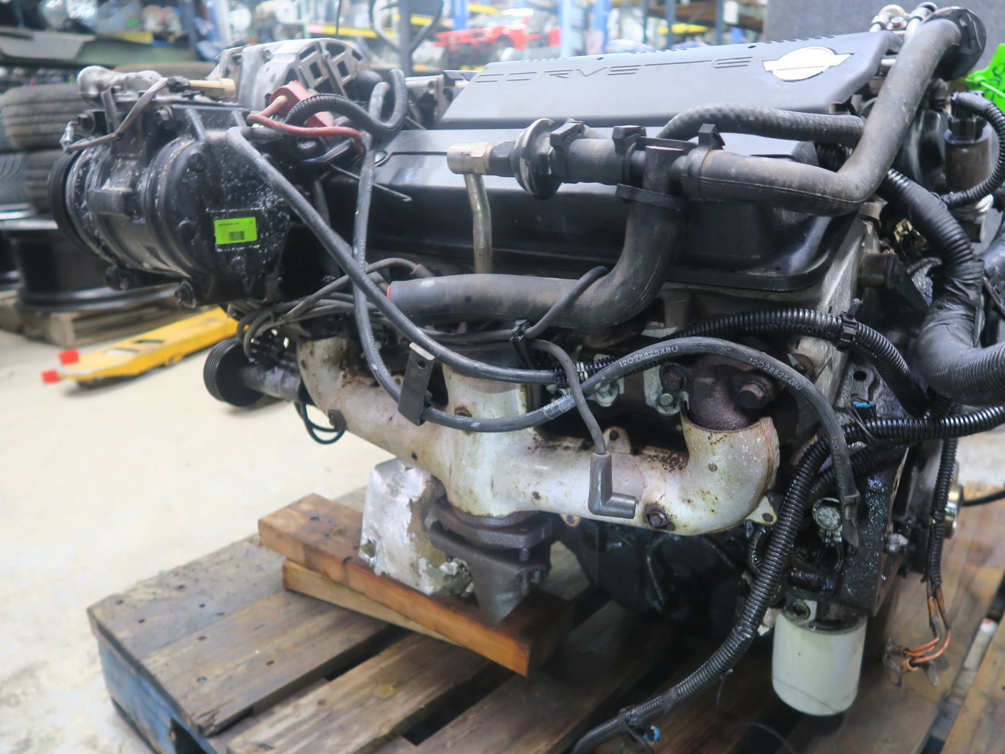 1993 Chevrolet Corvette C4 LT1 5.7L M/T VIN P 8th Complete Engine Motor 77K Mile