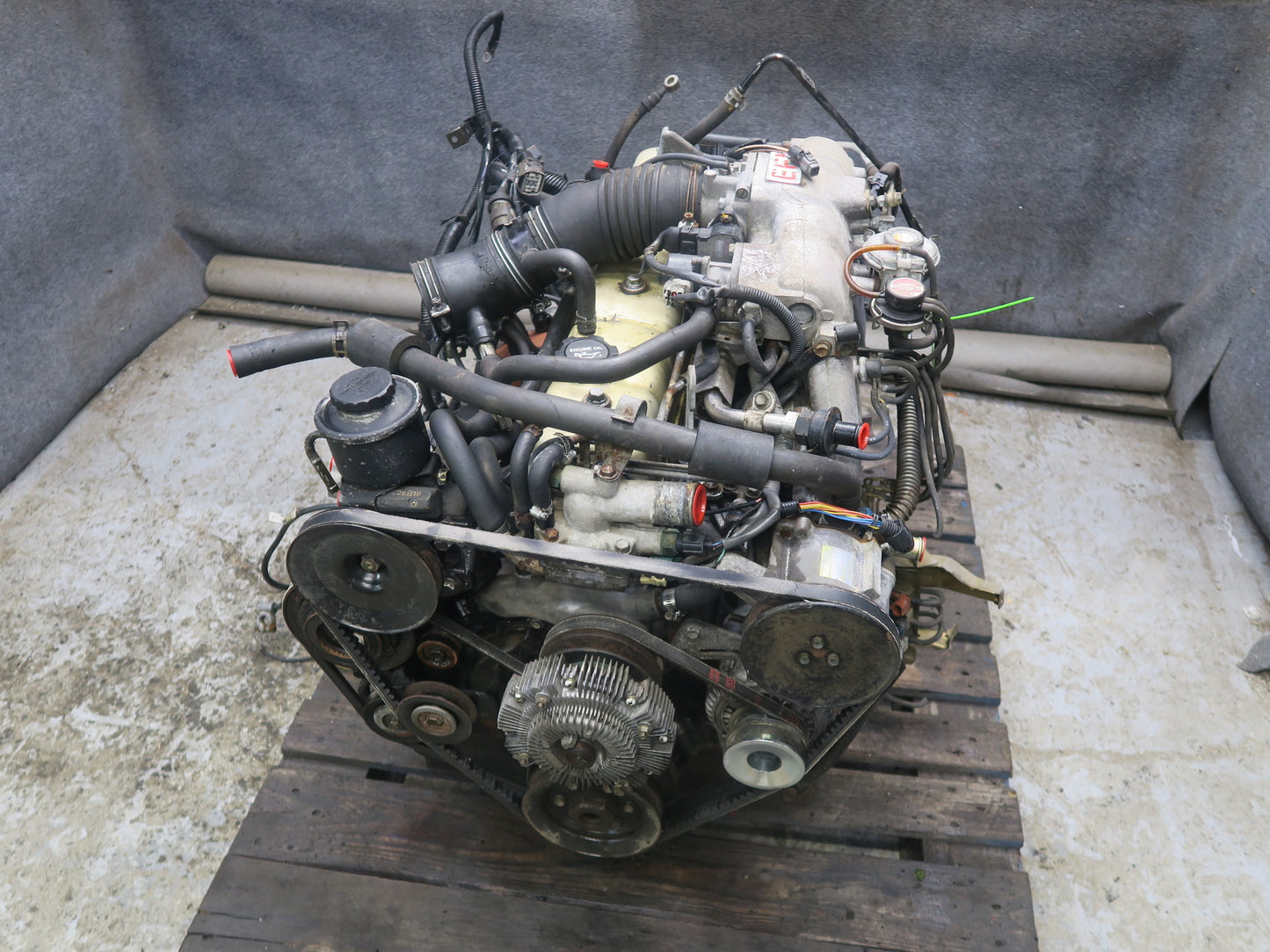 1991-1992 Toyota Land Cruiser FJ80 3FE 4.0L AT VIN F 4TH Complete Engine Motor
