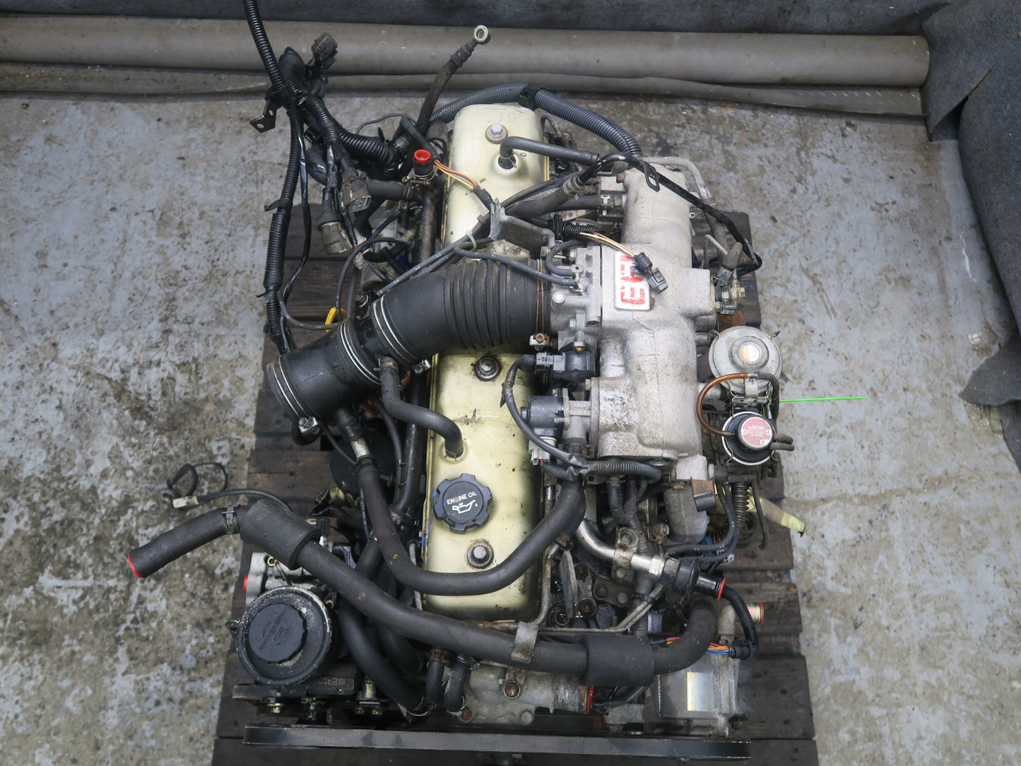 1991-1992 Toyota Land Cruiser FJ80 3FE 4.0L AT VIN F 4TH Complete Engine Motor
