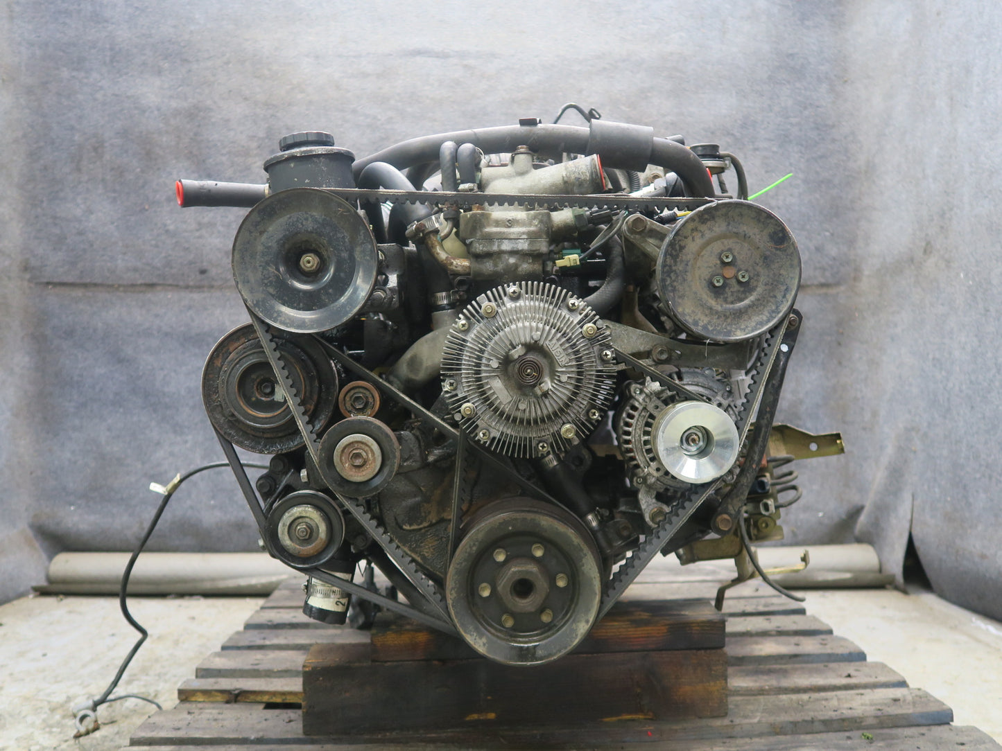 1991-1992 Toyota Land Cruiser FJ80 3FE 4.0L AT VIN F 4TH Complete Engine Motor