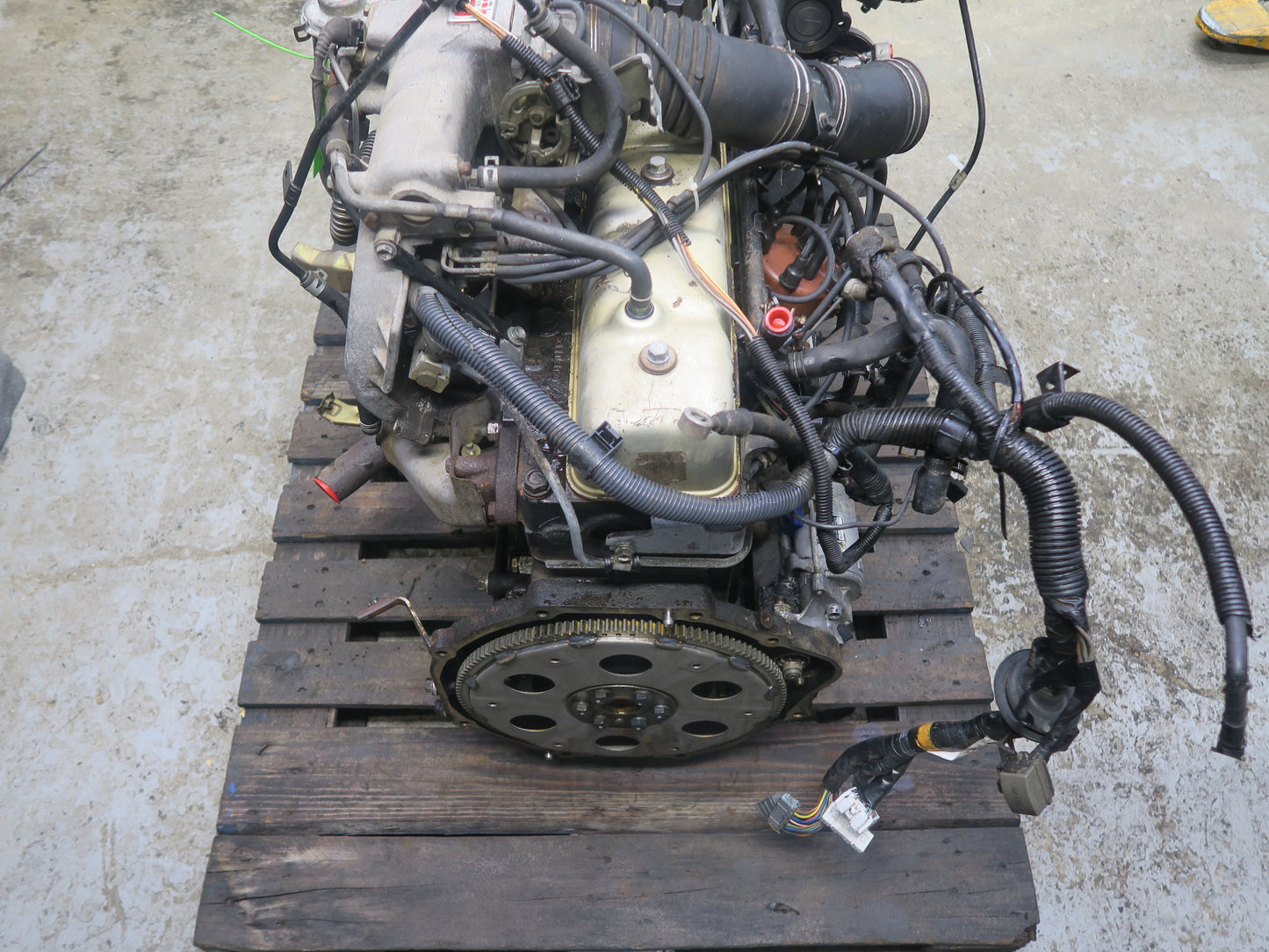 1991-1992 Toyota Land Cruiser FJ80 3FE 4.0L AT VIN F 4TH Complete Engine Motor