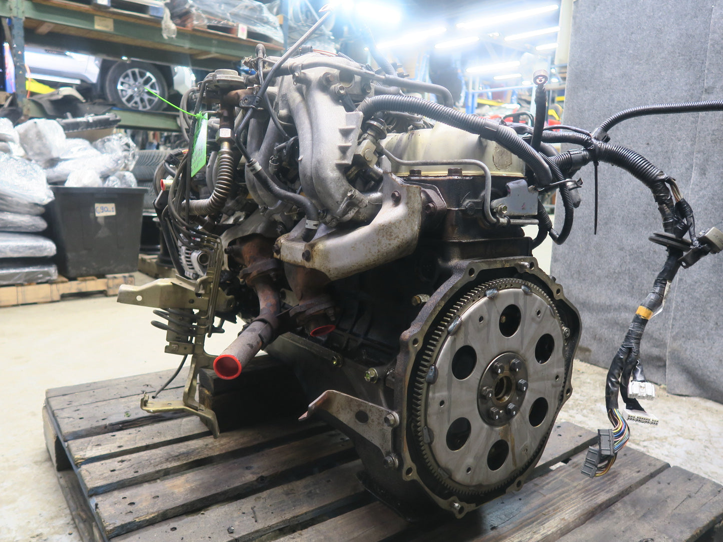 1991-1992 Toyota Land Cruiser FJ80 3FE 4.0L AT VIN F 4TH Complete Engine Motor