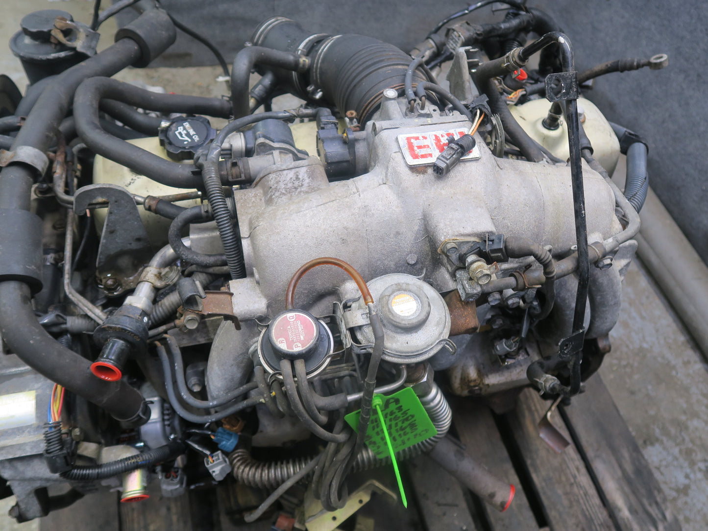 1991-1992 Toyota Land Cruiser FJ80 3FE 4.0L AT VIN F 4TH Complete Engine Motor