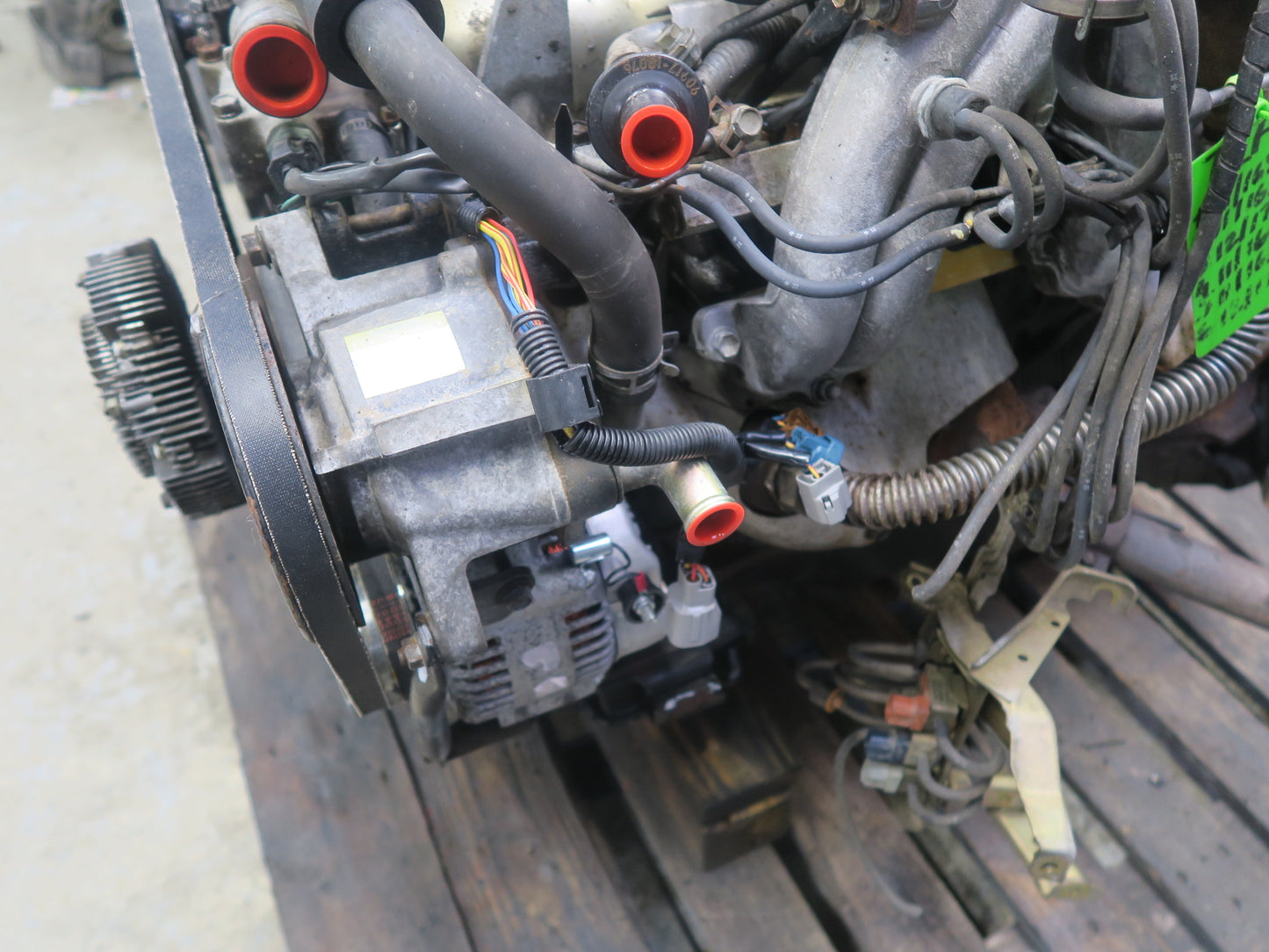 1991-1992 Toyota Land Cruiser FJ80 3FE 4.0L AT VIN F 4TH Complete Engine Motor