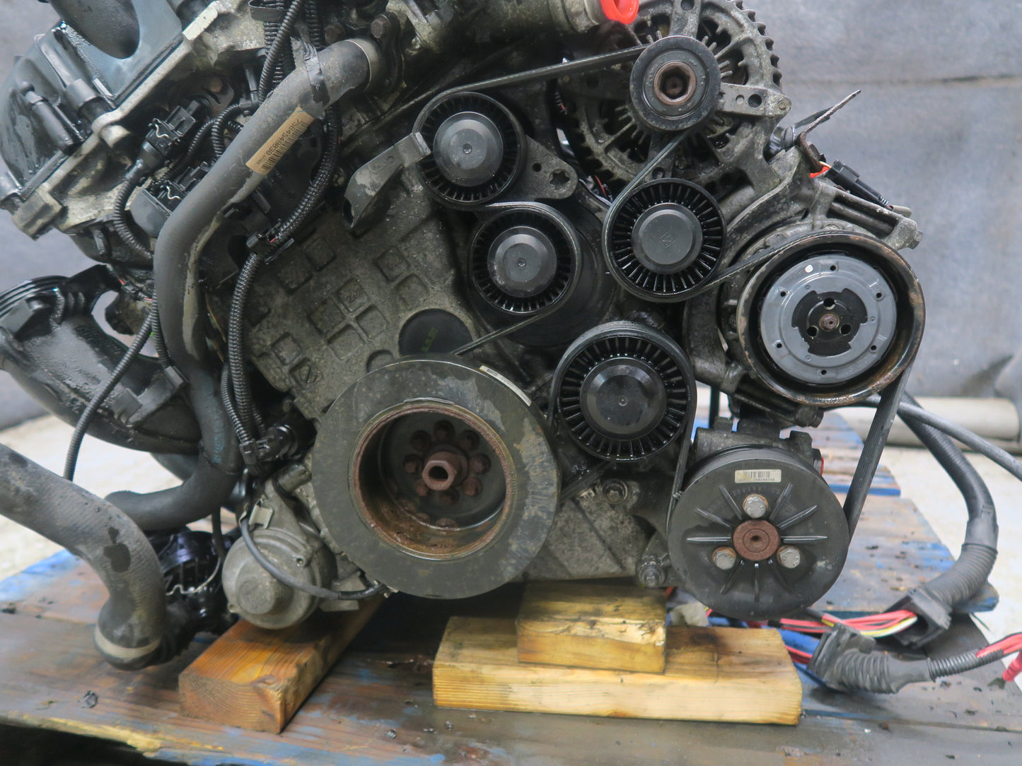 2013 BMW E90 E92 335Xi AWD 3.0L N55 Engine Motor w Turbo 129k Miles OEM