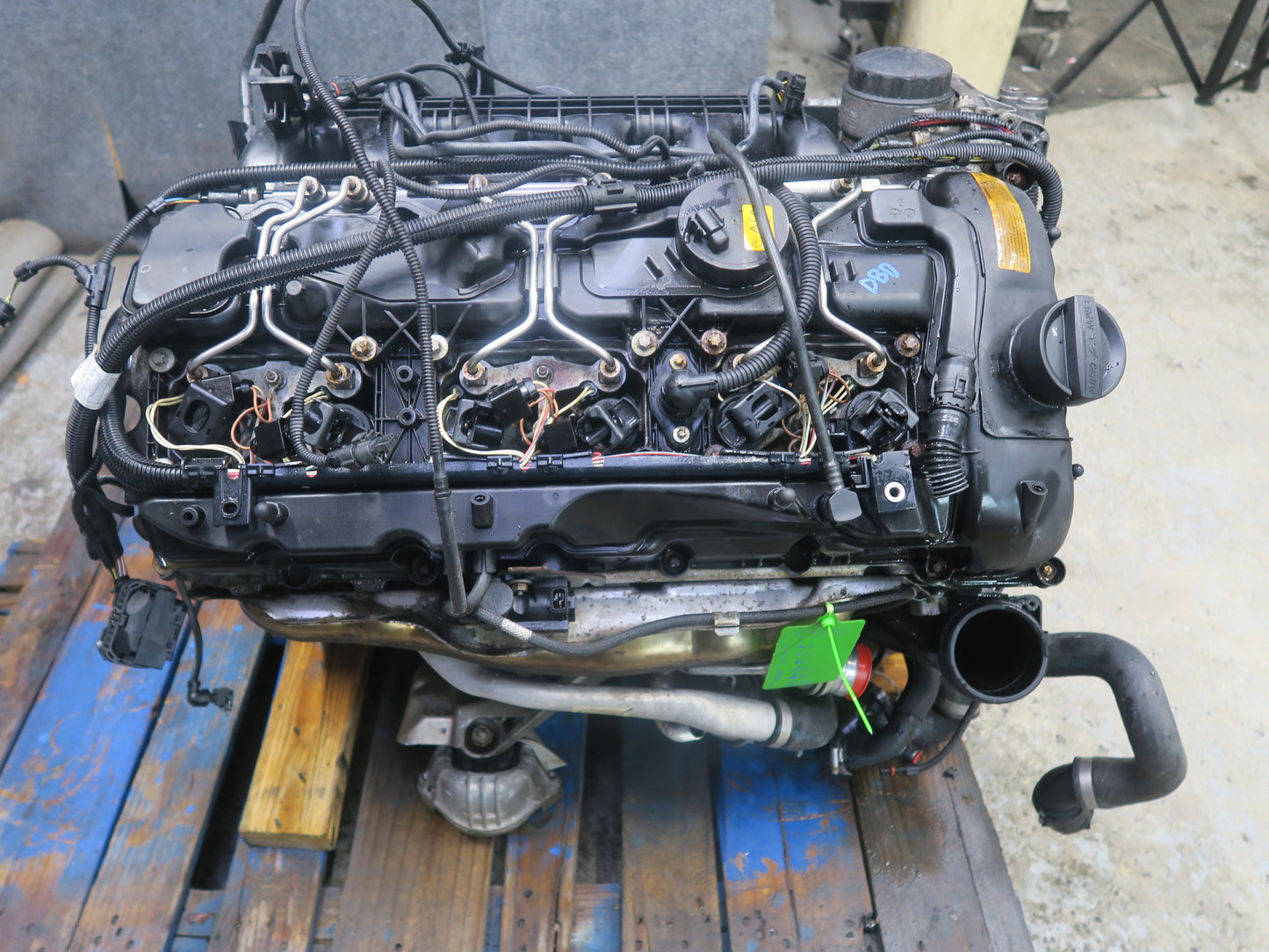 2013 BMW E90 E92 335Xi AWD 3.0L N55 Engine Motor w Turbo 129k Miles OEM