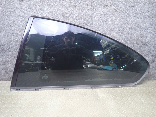 07-13 BMW E92 335i Coupe Rear Left Quarter Glass Window OEM