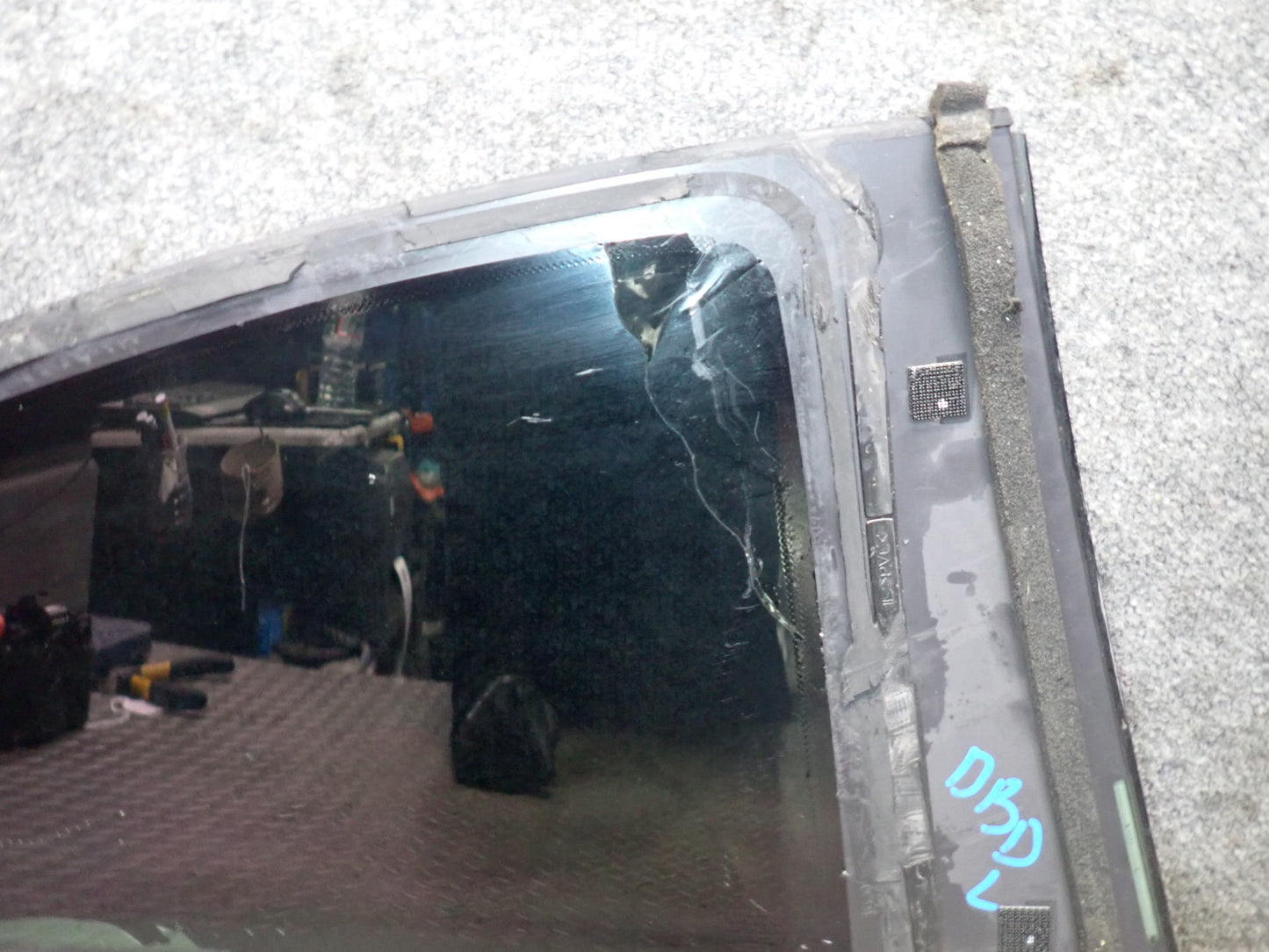 07-13 BMW E92 335i Coupe Rear Left Quarter Glass Window OEM