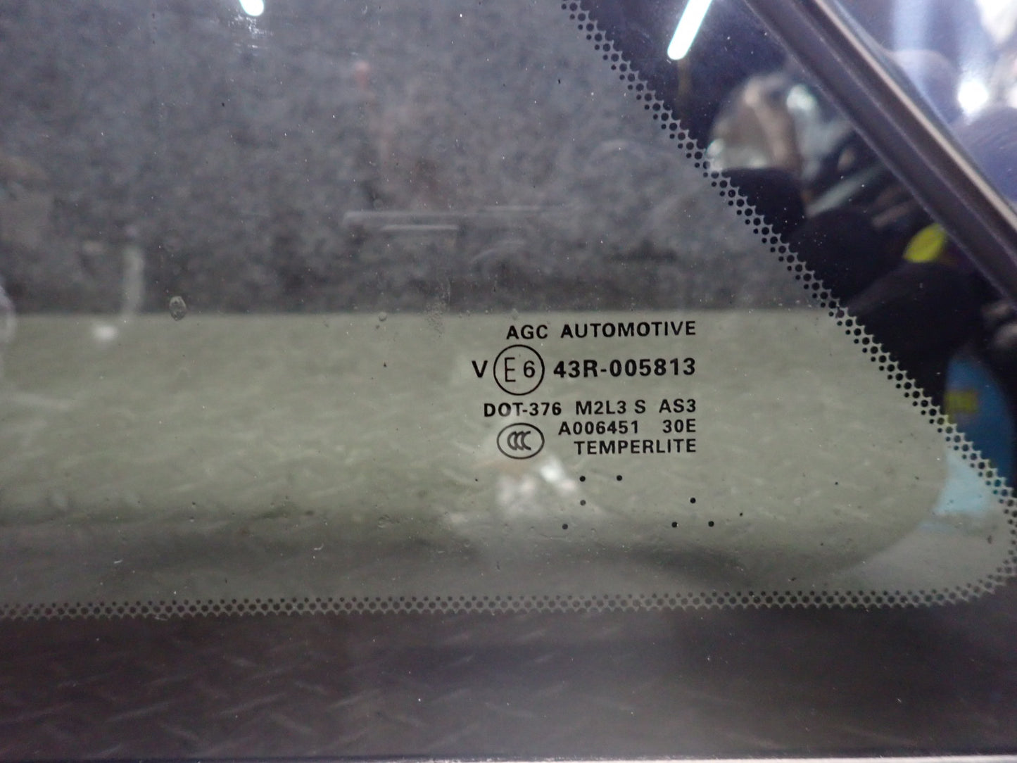 2013-2017 Infiniti JX35 QX60 Rear Left Driver Side Quarter Window Glass