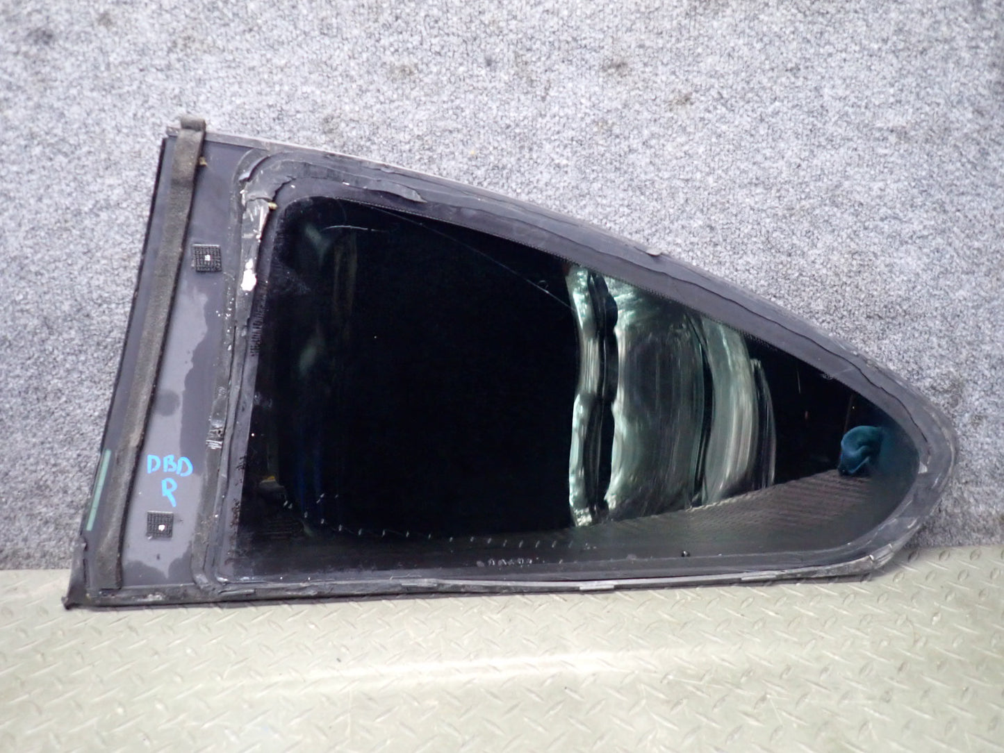 07-13 BMW E92 335i Coupe Rear Right Quarter Glass Window OEM